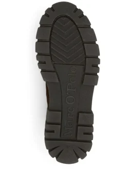 Leder-Chelsea-Boots in Braun