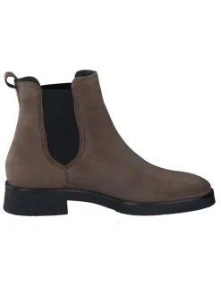 Leder-Chelsea-Boots in Braun