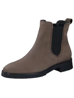 Leder-Chelsea-Boots in Braun