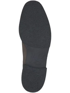 Leder-Chelsea-Boots in Braun