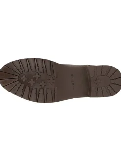 Leder-Chelsea-Boots in Braun