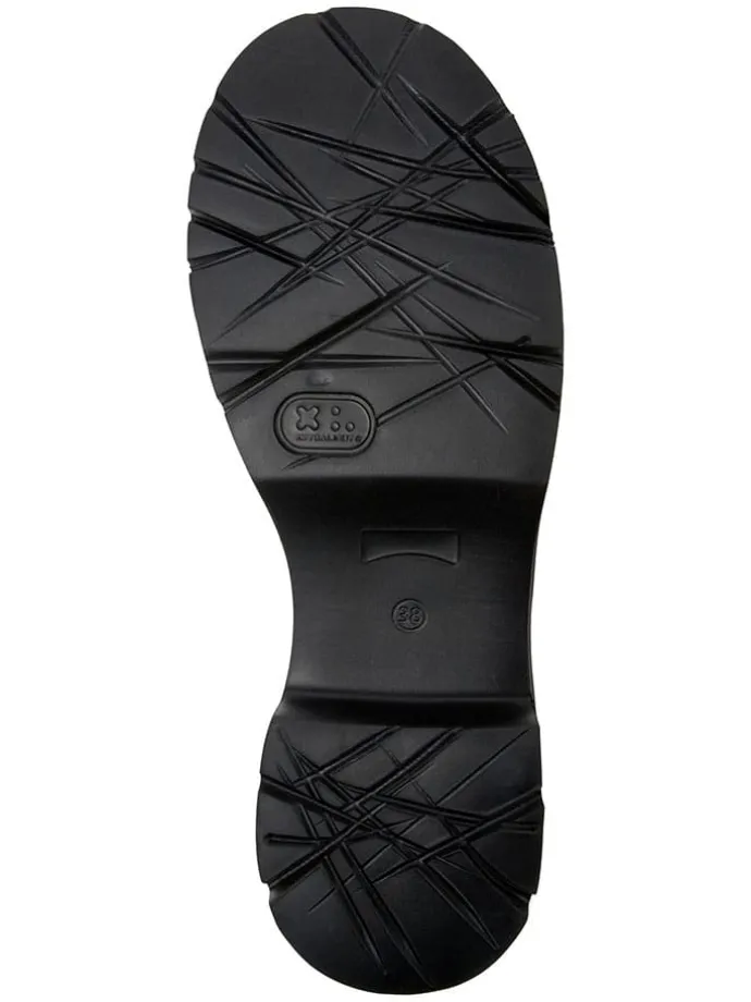 Leder-Chelsea-Boots in Braun