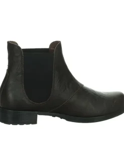 Leder-Chelsea-Boots in Braun