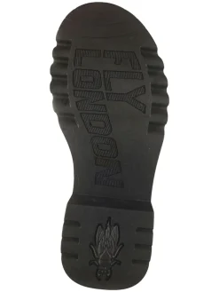 Leder-Chelsea-Boots in Braun