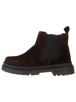 Leder-Chelsea-Boots in Braun