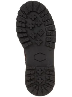 Leder-Chelsea-Boots in Braun