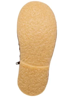 Leder-Chelsea-Boots in Dunkelrot