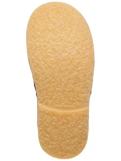 Leder-Chelsea-Boots in Dunkelbraun