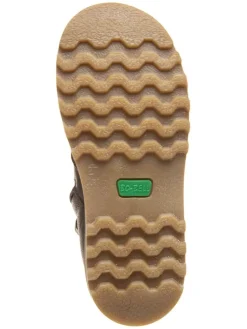 Leder-Chelsea-Boots in Grau