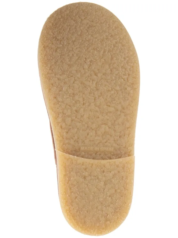 Leder-Chelsea-Boots in Hellbraun