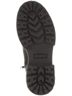 Leder-Chelsea-Boots in Schwarz