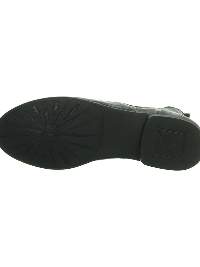 Leder-Chelsea-Boots in Schwarz