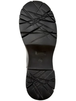 Leder-Chelsea-Boots in Schwarz