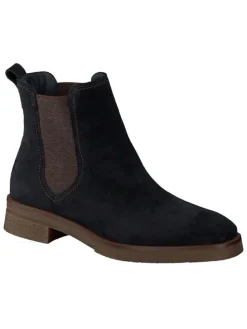 Leder-Chelsea-Boots in Schwarz