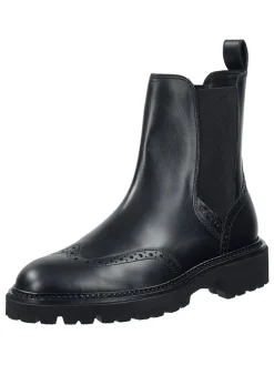 Leder-Chelsea-Boots