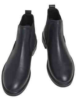 Leder-Chelsea-Boots 