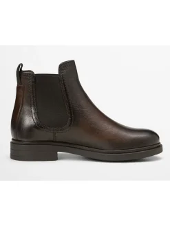 Leder-Chelsea-Boots