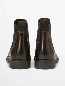 Leder-Chelsea-Boots