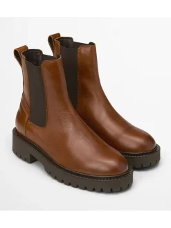 Leder-Chelsea-Boots