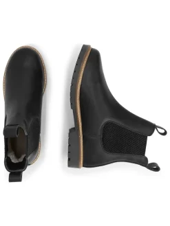 Leder-Chelsea-Boots