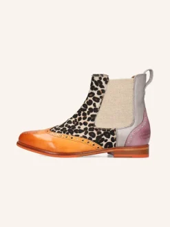 Leder-Chelsea-Boots "Selina 29" in Bunt