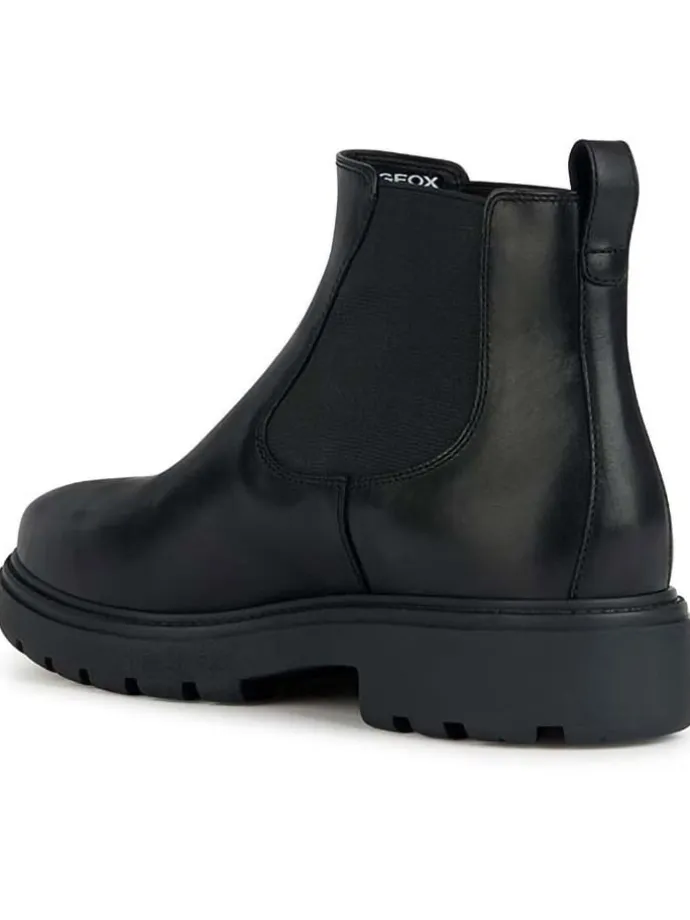 Leder-Chelsea-Boots "Spherica Ec7" in Schwarz
