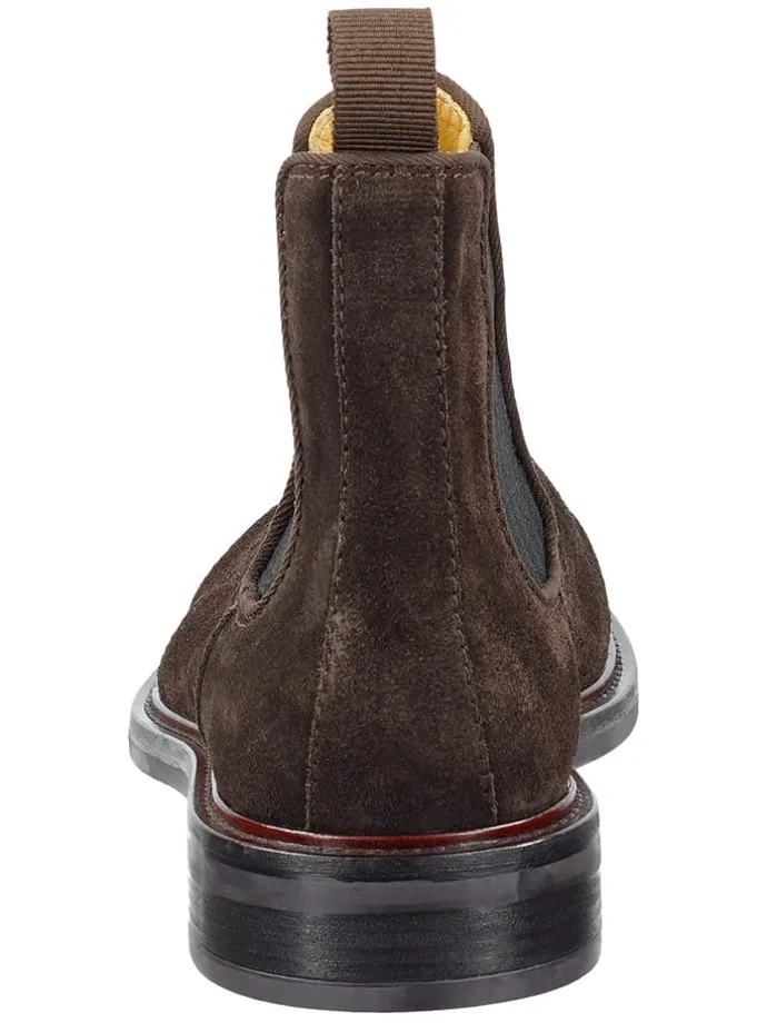 Leder-Chelsea-Boots "St Fairkon" in Braun