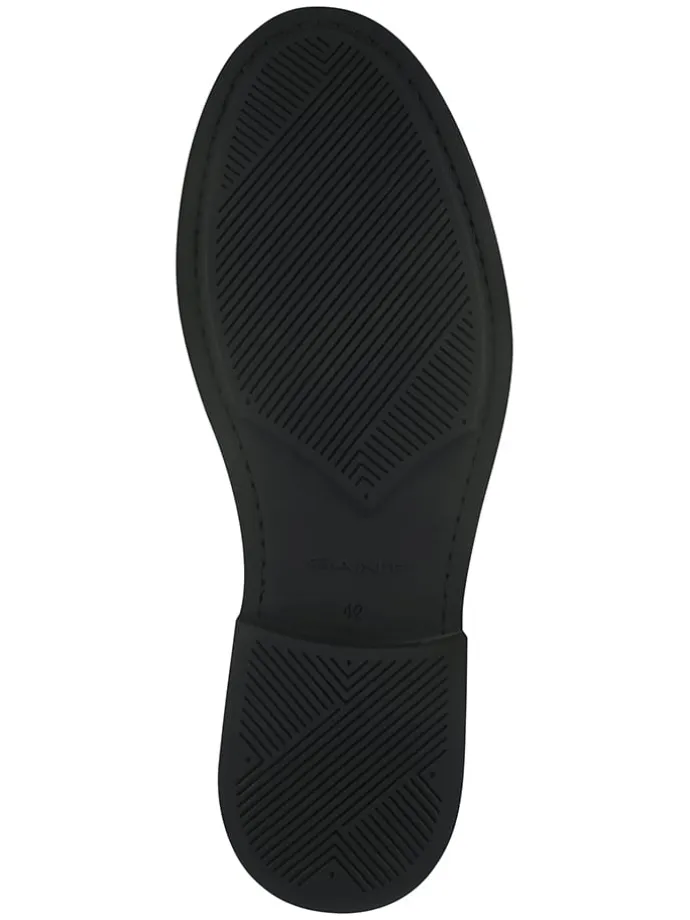 Leder-Chelsea-Boots "St Fairkon" in Schwarz