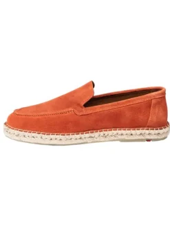 Leder-Espadrilles 