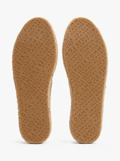 Leder-Espadrilles in Rosa