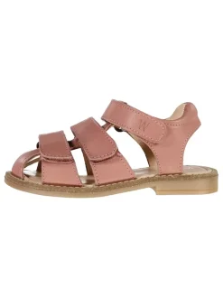 Leder-Halbsandalen "Addison" in Rosa