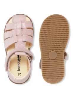 Leder-Halbsandalen "Bali" in Rosa