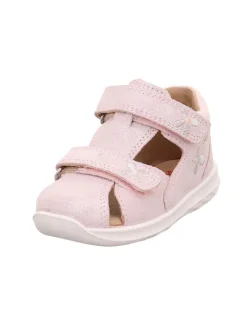 Leder-Halbsandalen "Bumblebee" in Rosa