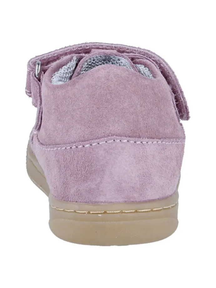 Leder-Halbsandalen "Dash" in Lila