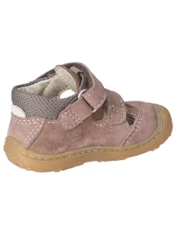 Leder-Halbsandalen "Ebi" in Beige