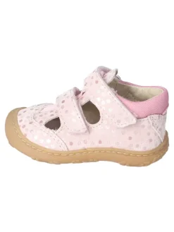 Leder-Halbsandalen "Ebi" in Rosa