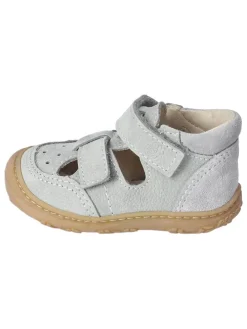 Leder-Halbsandalen "Eni" in Mint