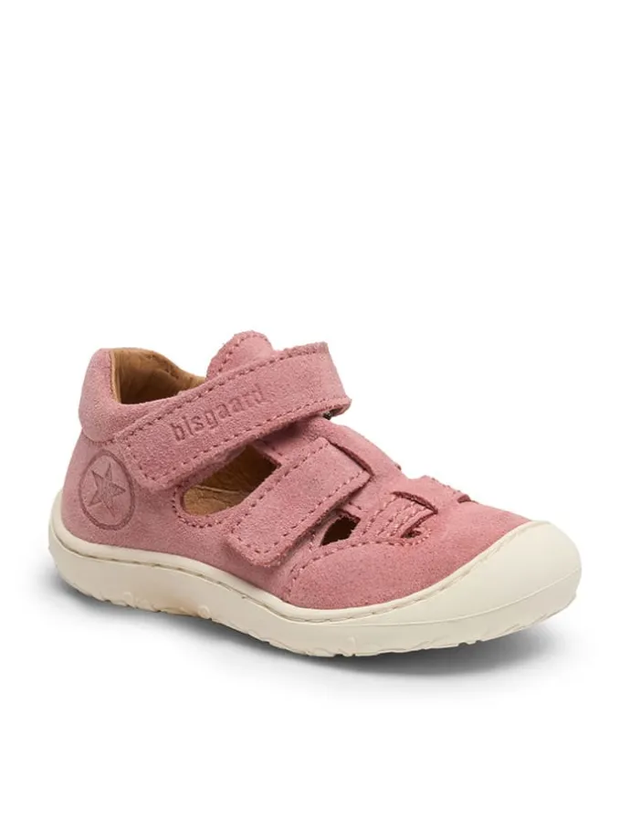 Leder-Halbsandalen "Hana" in Rosa
