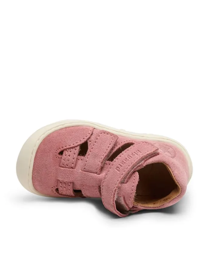 Leder-Halbsandalen "Hana" in Rosa