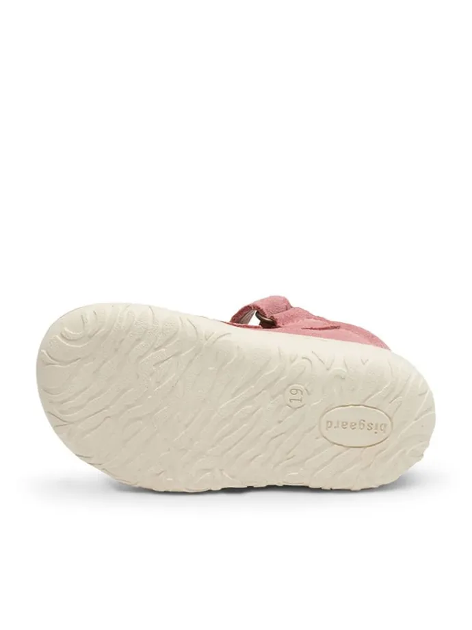 Leder-Halbsandalen "Hana" in Rosa