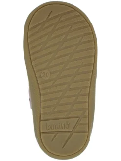 Leder-Halbsandalen in Rosa