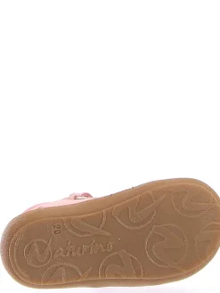 Leder-Halbsandalen in Rosa