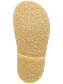 Leder-Halbsandalen in Türkis