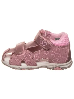 Leder-Halbsandalen "Jemima" in Rosa