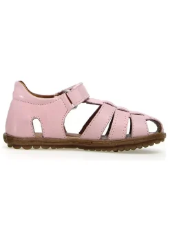 Leder-Halbsandalen "Lagoon" in Rosa