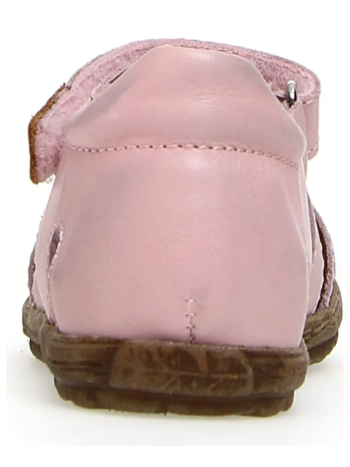 Leder-Halbsandalen "Lagoon" in Rosa