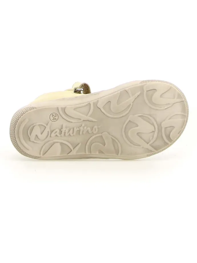 Leder-Halbsandalen "Maggy" in Gelb