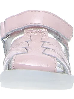 Leder-Halbsandalen "Okite" in Rosa