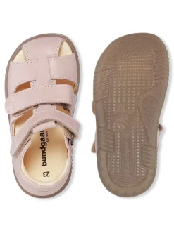 Leder-Halbsandalen "Ranjo" in Rosa