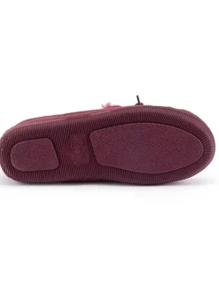 Leder-Hausschuhe "Koala" in Rot